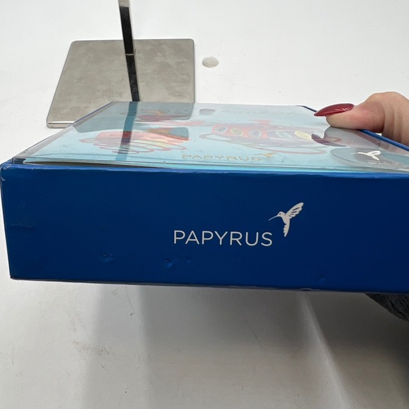 Papyrus Happy Chanukah Card Set 14 Cards 14 Lined Envelopes Dreidels - Picture 3 of 6